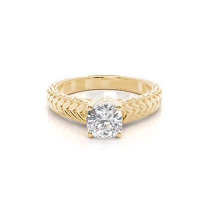 Kissen Vintage Verlobungsringe