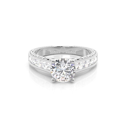 Round Diamond Rings