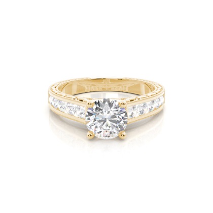 Round Diamond Rings