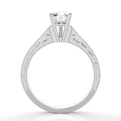 Pear Vintage Engagement Rings