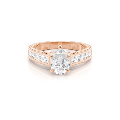 Pear Diamond Rings