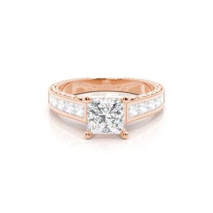 Princess Cut Diamond Engagement Rings