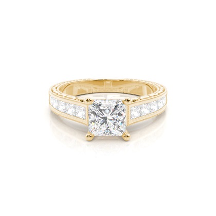 Princess Cut Diamond Rings