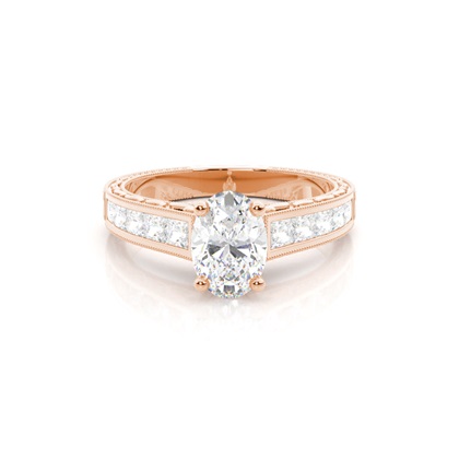 Oval Diamond Engagement Rings