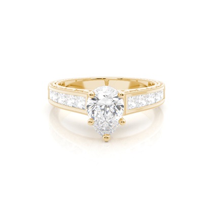 Pear Diamond Rings