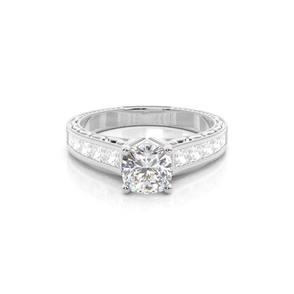 Cushion Diamond Rings