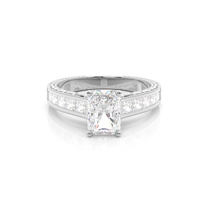 Radiant Diamond Rings