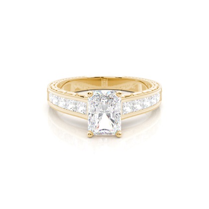 Radiant Diamond Rings