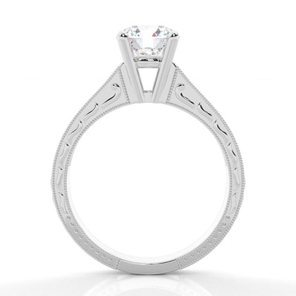Round Cut Diamond Engagement Rings