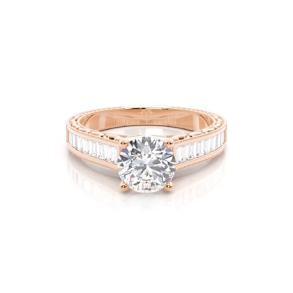 Round Diamond Rings