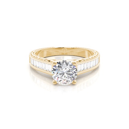 Round Diamond Rings