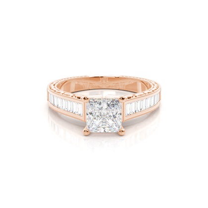 Princess Cut Diamond Rings