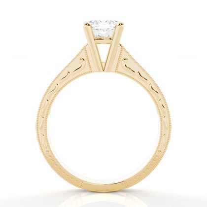 Cushion Cut Diamond Engagement Rings - 