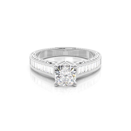 Cushion Diamond Rings