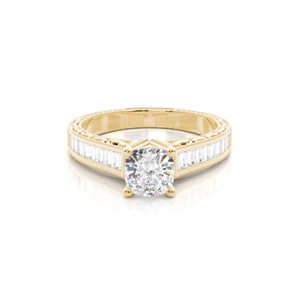 Cushion Diamond Rings