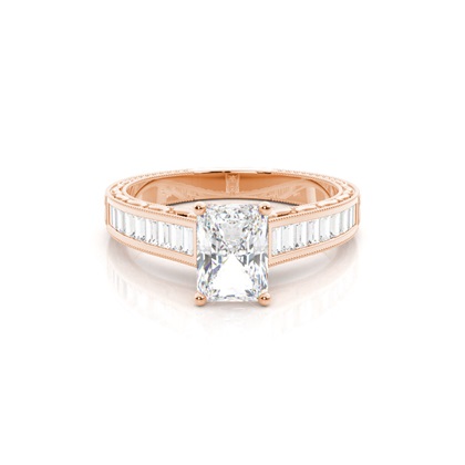 Radiant Diamond Rings