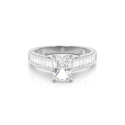 Radiant Diamond Rings