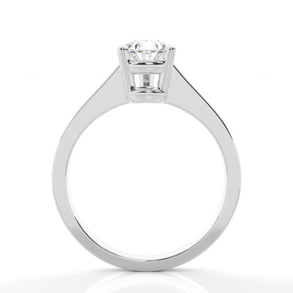 Pear Solitaire Diamond Rings