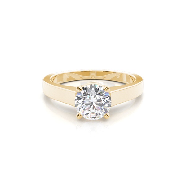 4 Prong Setting Medium Engagement Ring