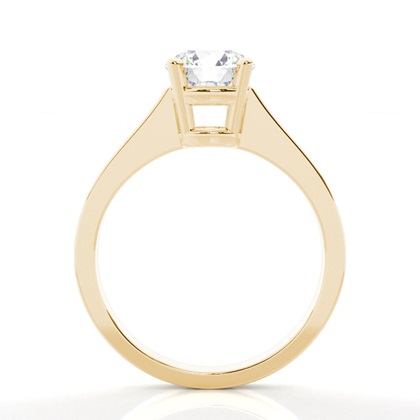 Yellow Gold Solitaire Engagement Rings