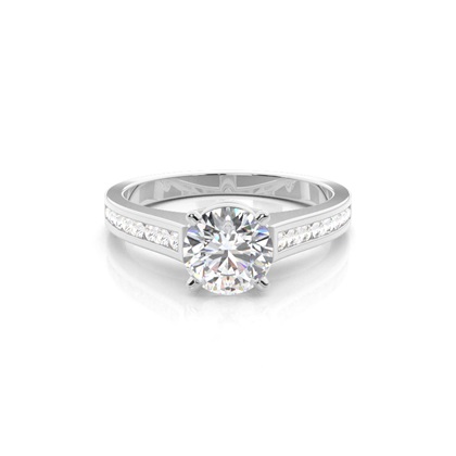 Platinum Diamond Engagement Rings