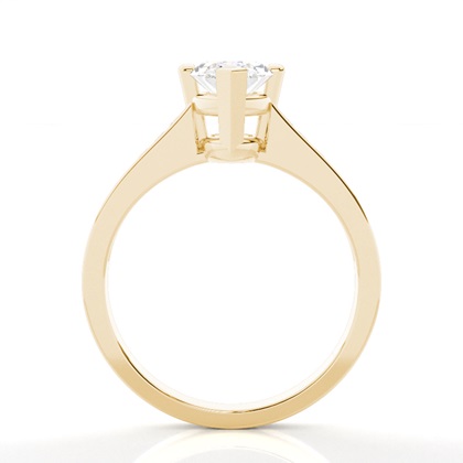 Marquise Yellow Gold Side Stone Diamond Rings