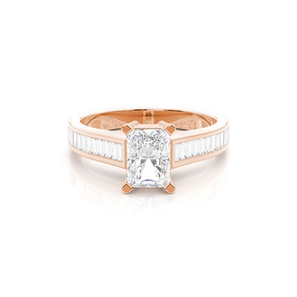 Radiant Diamond Rings