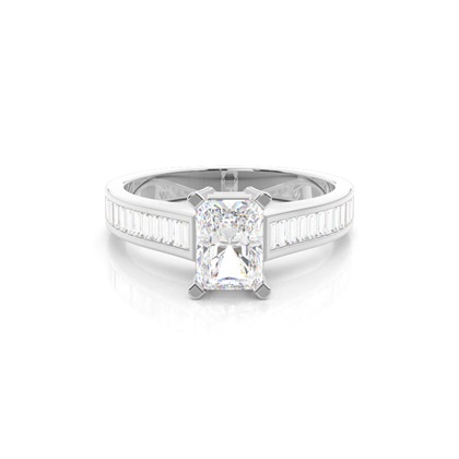 Radiant Diamond Rings