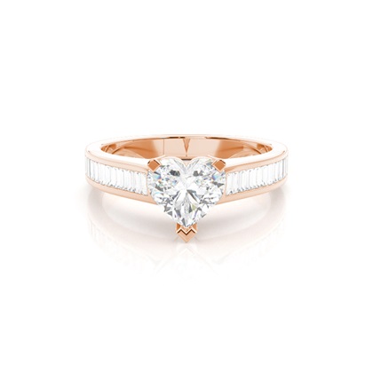 Heart Diamond Rings