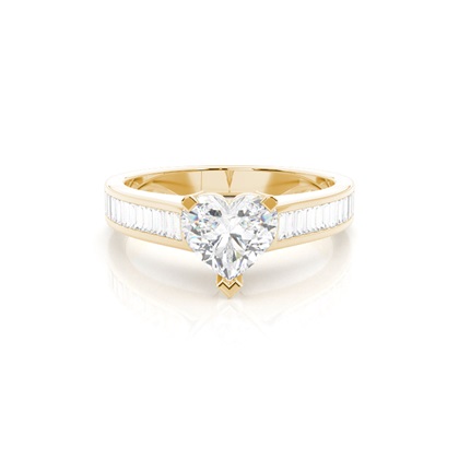 Heart Diamond Rings