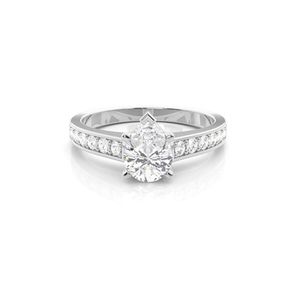 Pear Shaped Diamond Engagement Rings
