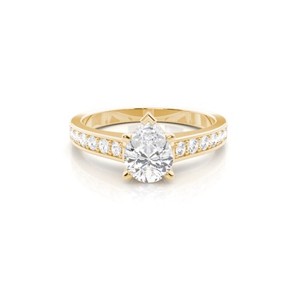 Pear Diamond Rings