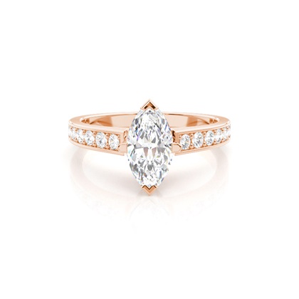 Marquise Diamond Engagement Rings