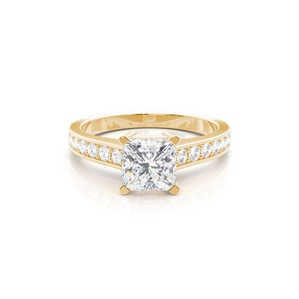Princess Cut Diamond Rings