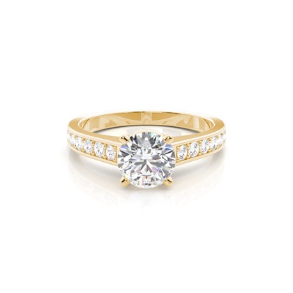 Round Diamond Rings