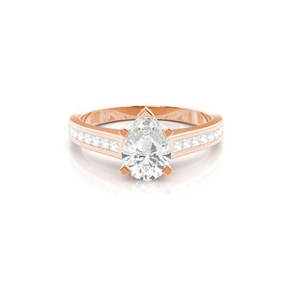 Pear Diamond Rings