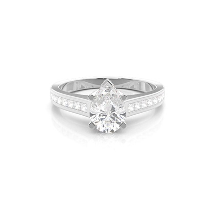 Pear Diamond Rings