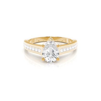 Pear Diamond Rings