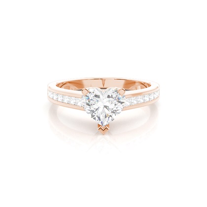 Heart Diamond Rings