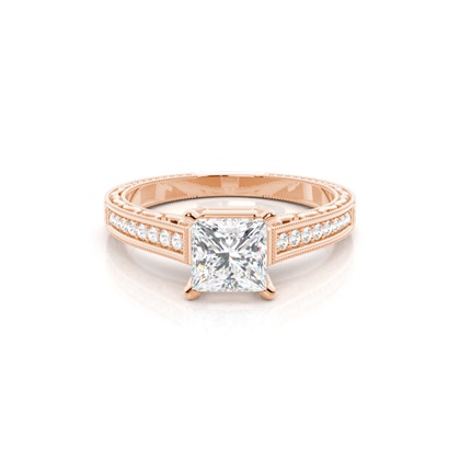 Princess Cut Diamond Rings