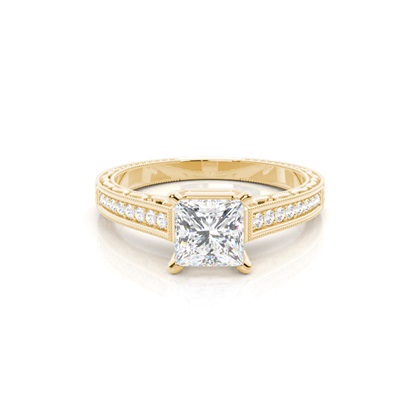Princess Cut Diamond Rings