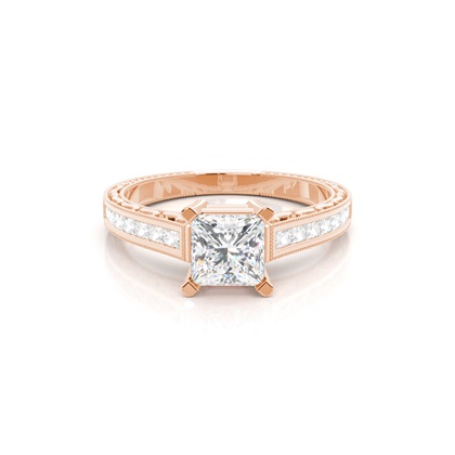Princess Cut Diamond Rings