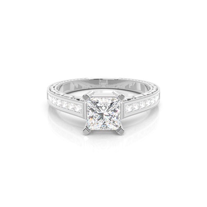 Princess Cut Diamond Rings