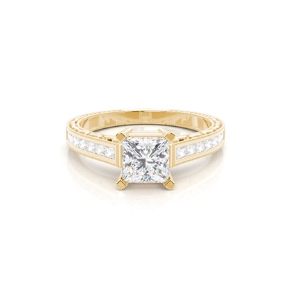 Princess Cut Diamond Rings