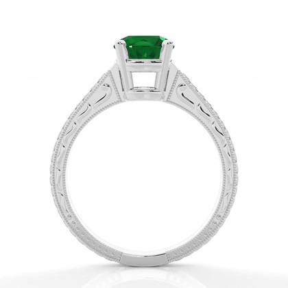 Round Diamond Engagement Rings Gemstones