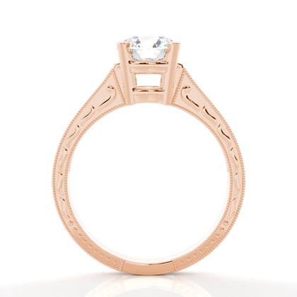 Rose Gold Diamond Engagement Rings