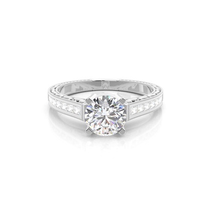 Round Diamond Rings