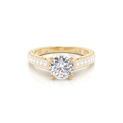 Round Diamond Rings
