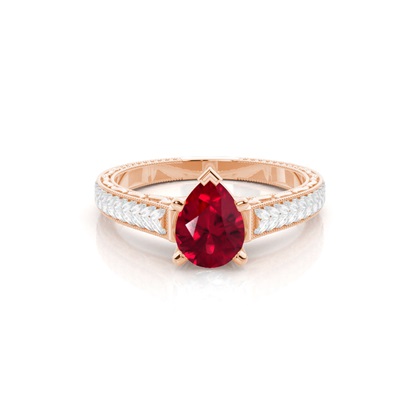 Pear Shaped Gemstone Rings & Jewellery
