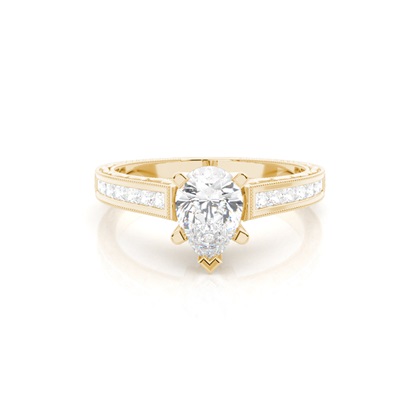 Pear Diamond Rings
